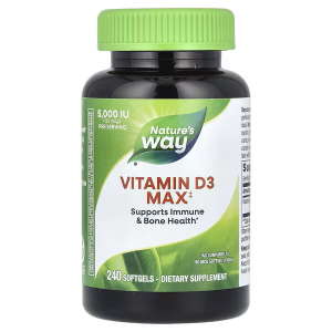 Nature's Way Vitamin D3 Max 5000 iu