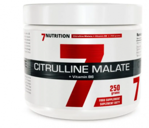 7Nutrition Citrulline Malate Azoto oksido stiprintuvai L-citrulinas Amino rūgštys Prieš treniruotę ir energija