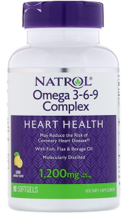 Natrol Omega 3-6-9 Complex 1200 mg