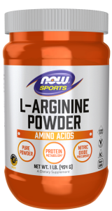 Now Foods L-Arginine Powder Amino Acids Pre Workout & Energy