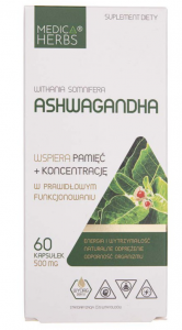 Medica Herbs Ashwagandha 500 mg