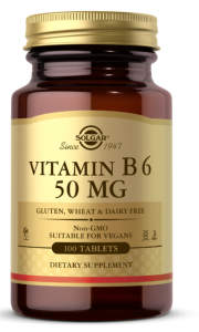 Solgar Vitamin B6 50 mg