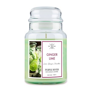 Purple River Ароматическая Свеча Ginger Lime