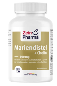 Zein Pharma Milk Thistle + Choline, Liver Complex