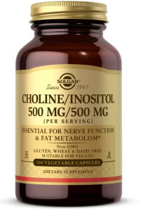 Solgar Choline 500 mg  Inositol 500 mg