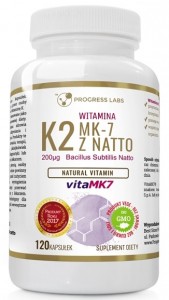 Progress Labs Vitamin K2 MK-7 200 mcg