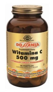 Solgar Vitamin C 500 mg with Orange Flavor