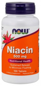 Now Foods Niacin 500 mg