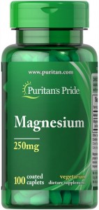 Puritan's Pride Magnesium 250 mg