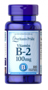 Puritan's Pride Vitamin B-2 Riboflavin 100 mg