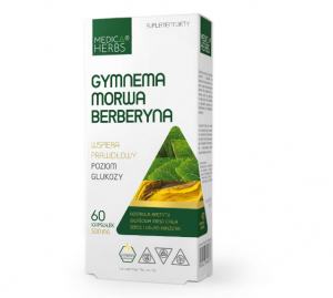 Medica Herbs Gymnema, white mulberry and berberine 500 mg