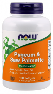 Now Foods Pygeum & Saw Palmetto