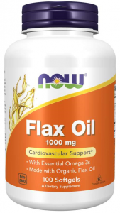 Now Foods Flax Oil 1000 mg