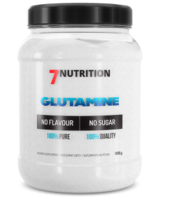 7Nutrition Glutamine L-Glutamīns Aminoskābes Pēc Slodzes Un Reģenerācija