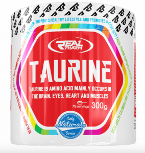 Real Pharm Taurine L-Taurinas Amino rūgštys