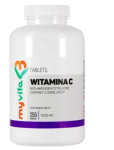 MyVita Vitamin C 1000 mg citrus biflavonoids rosehip extract