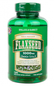 Holland & Barrett Flaxseed Linseed Oil 1000 mg