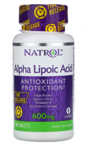 Natrol Alpha Lipoic Acid 600 mg Time Release