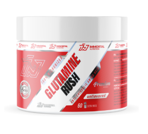 Immortal Nutrition Glutamine Rush L-Glutamine Amino Acids Post Workout & Recovery