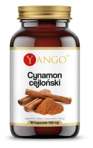 Yango Ceylon cinnamon Svorio valdymas
