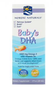 Nordic Naturals Baby's DHA with Vitamin D3 1050 mg