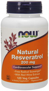 Now Foods Natural Resveratrol 200 mg