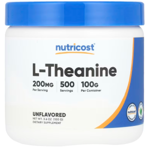 Nutricost L-Theanine powder Аминокислоты