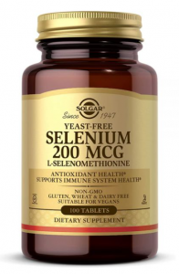Solgar Selenium 200 mcg Yeast-Free