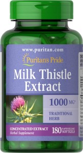 Puritan's Pride Milk Thistle 1000 mg 4:1 Extract