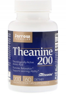Jarrow Formulas Theanine 200 L- Теанин Аминокислоты