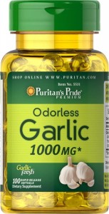 Puritan's Pride Odorless Garlic 1000 mg