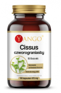 Yango Cissus quadrate 470 mg Контроль Веса