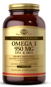 Solgar Triple Strength Omega-3 950 mg