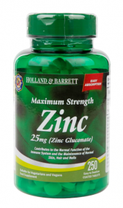 Holland & Barrett Zinc gluconate 25 mg