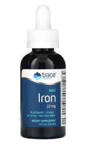 Trace Minerals Ionic Iron 22 mg