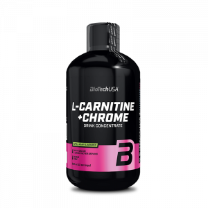 Biotech Usa L-Carnitine + Chrome L-Karnitīns Svara Kontrole