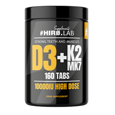 Hiro.lab Vitamin D3 10.000 + K2 MK7