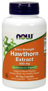 Now Foods Hawthorn Extract 600 mg Extra Strength