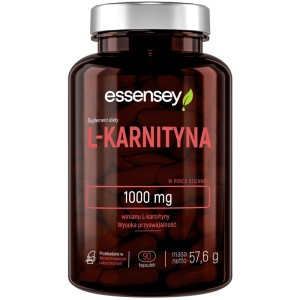 Essensey L-Carnitine 1000 mg L-Karnitīns Svara Kontrole