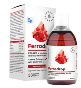 Aura Herbals Ferradrop Iron with Folic Acid