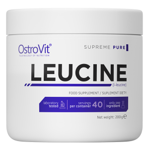 OstroVit Leucine powder L-leucinas Amino rūgštys