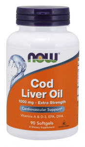 Now Foods Cod Liver Oil 1000 mg