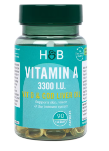 Vitamin A 3330 iu + Vitamin D & Cod Liver Oil