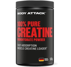 Body Attack 100% Pure Creatine Kreatinas