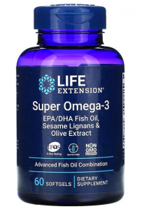 Life Extension Super Omega-3 EPA/DHA Fish Oil