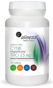 Aliness Organic Zinc Trio 15 mg