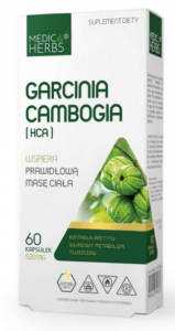 Medica Herbs Garcinia Cambogia 520 mg Kaalu juhtimine