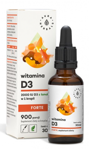 Aura Herbals Vitamin D3 Forte 2000 iu
