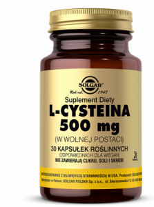 Solgar L-Cysteine 500 mg Aminohapped