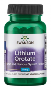 Swanson Lithium Orotate 5mg